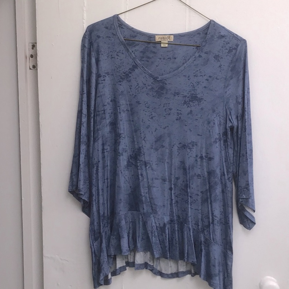 Oneworld Flowy 3/4 Sleeve Top